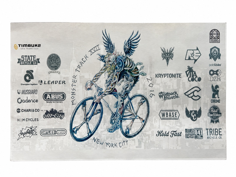 Monster Track XVII Flyer, 2016