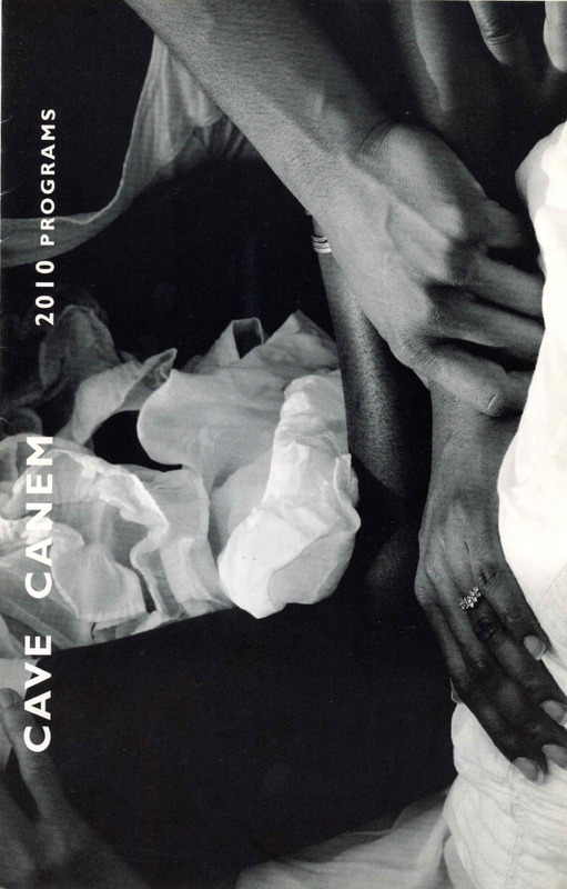 Cave Canem 2010 Program