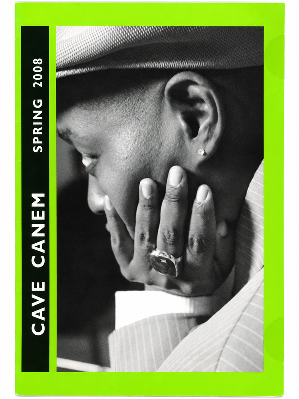 Cave Canem Spring 2008 Program