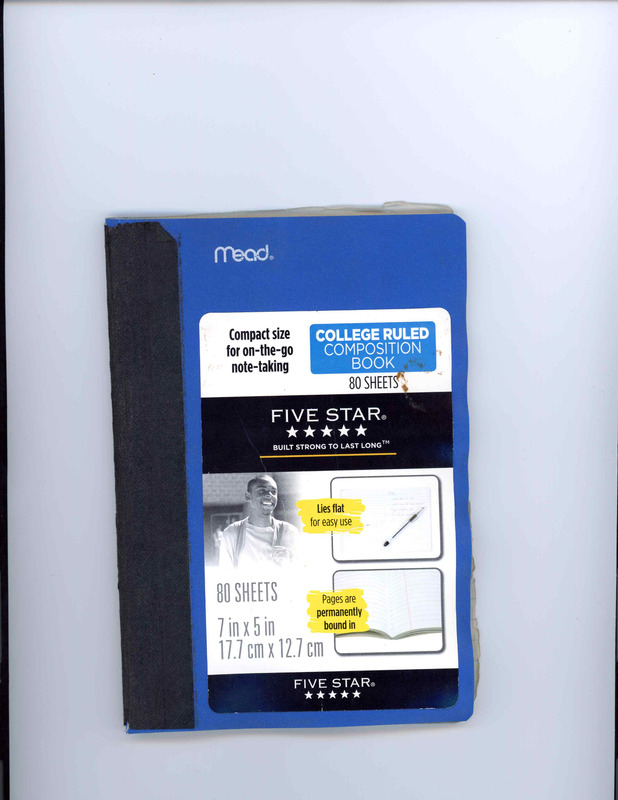 Kurt Boone Blue Notebook, 2013–2016