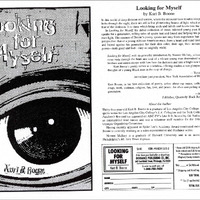 Looking for Myself Promotional Flyer